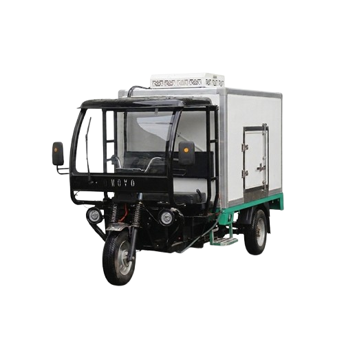 Kaisar EVS OMOVO BOX FREEZER — Motor roda 3 listrik box freezer untuk pengiriman produk dingin